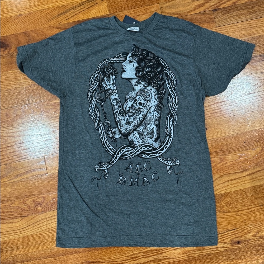 Black Market Art Jarad Bryant tattoed woman shirt
